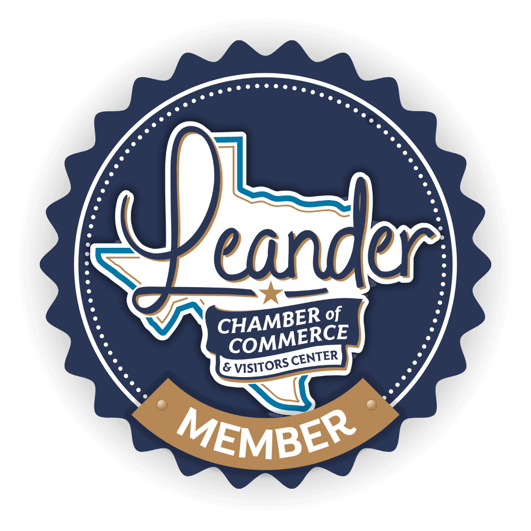 Leander Chamber of Commerce member badge