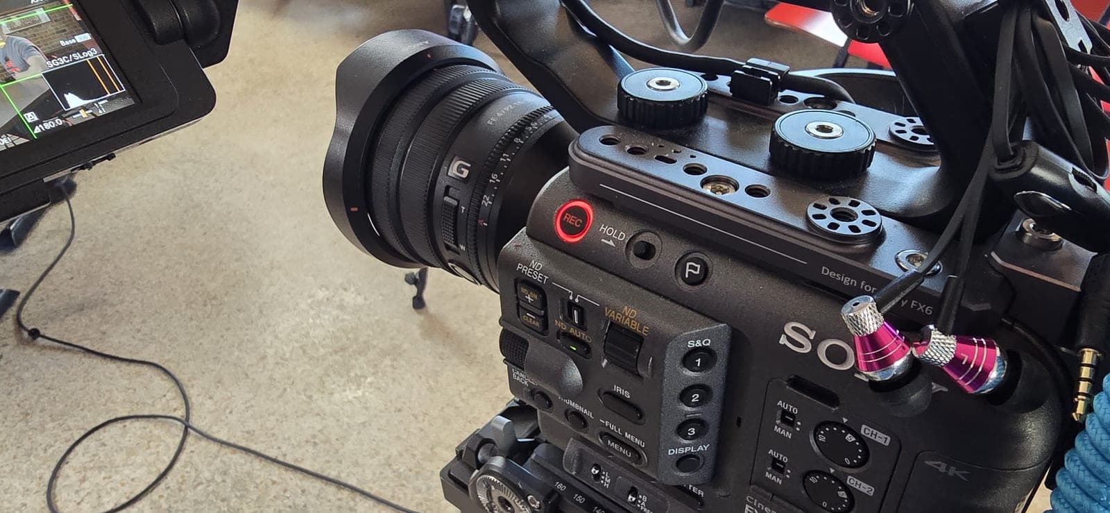 Camera and audio detail